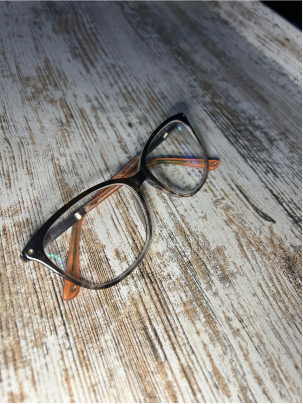 Women's Bulova Navarre Glasses One Size Brown Fade Black